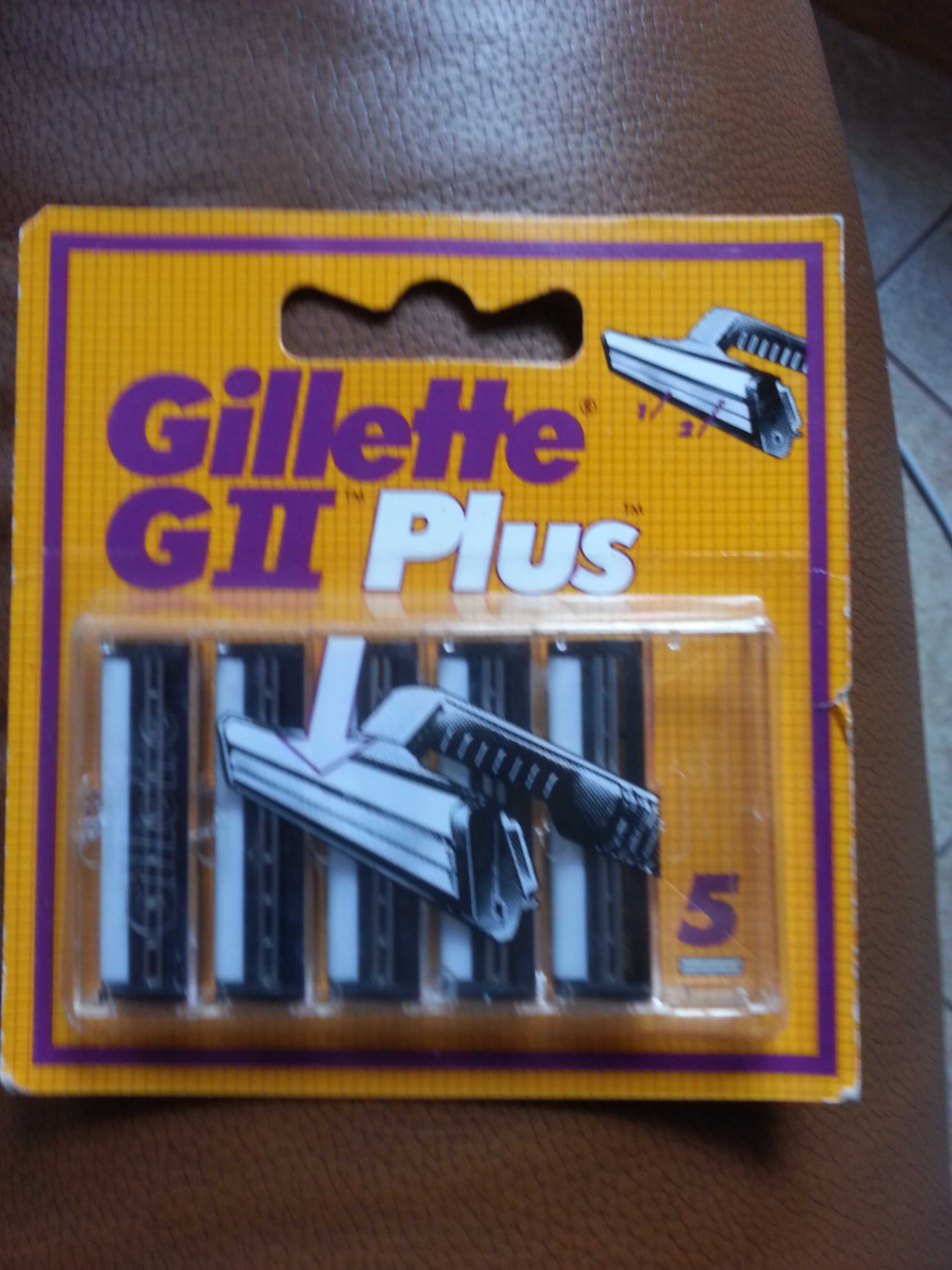 Gillette GII Plus, nożyki 5 sztuk