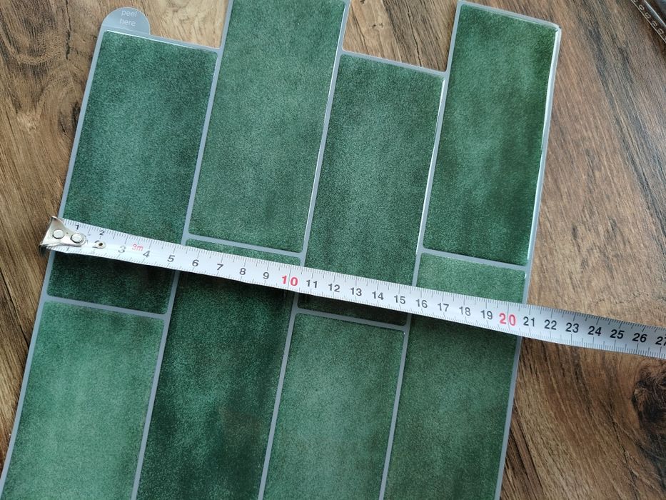 Dekoracyjna naklejka cegiełka, samoprzylepna