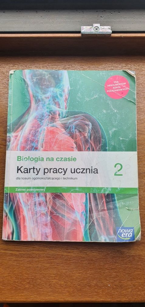 Biologia na czasie 2 karty pracy liceum/technikum