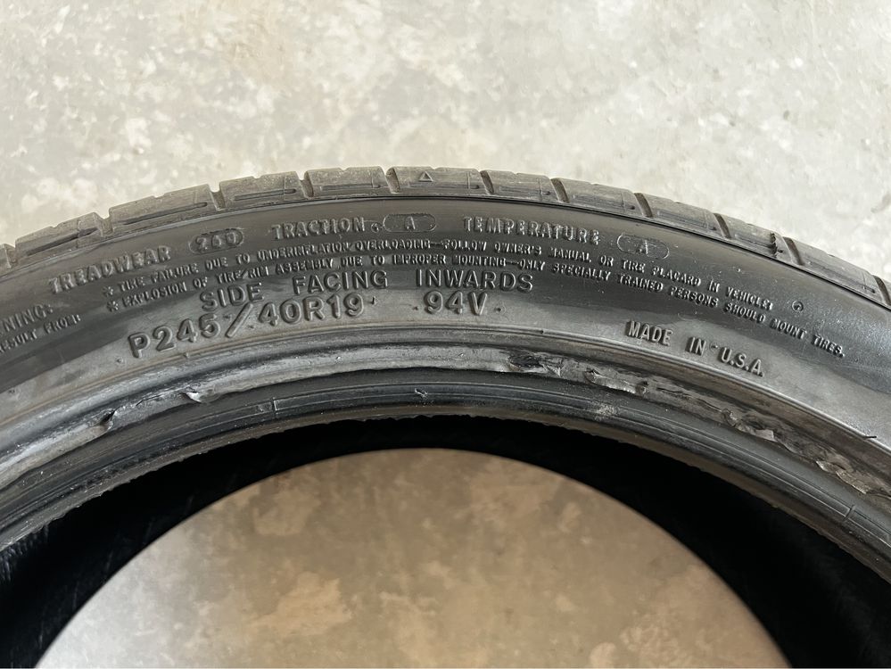 Goodyear Eagle RS-A 245/40/19