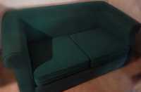 Vendo sofá verde escuro confortável