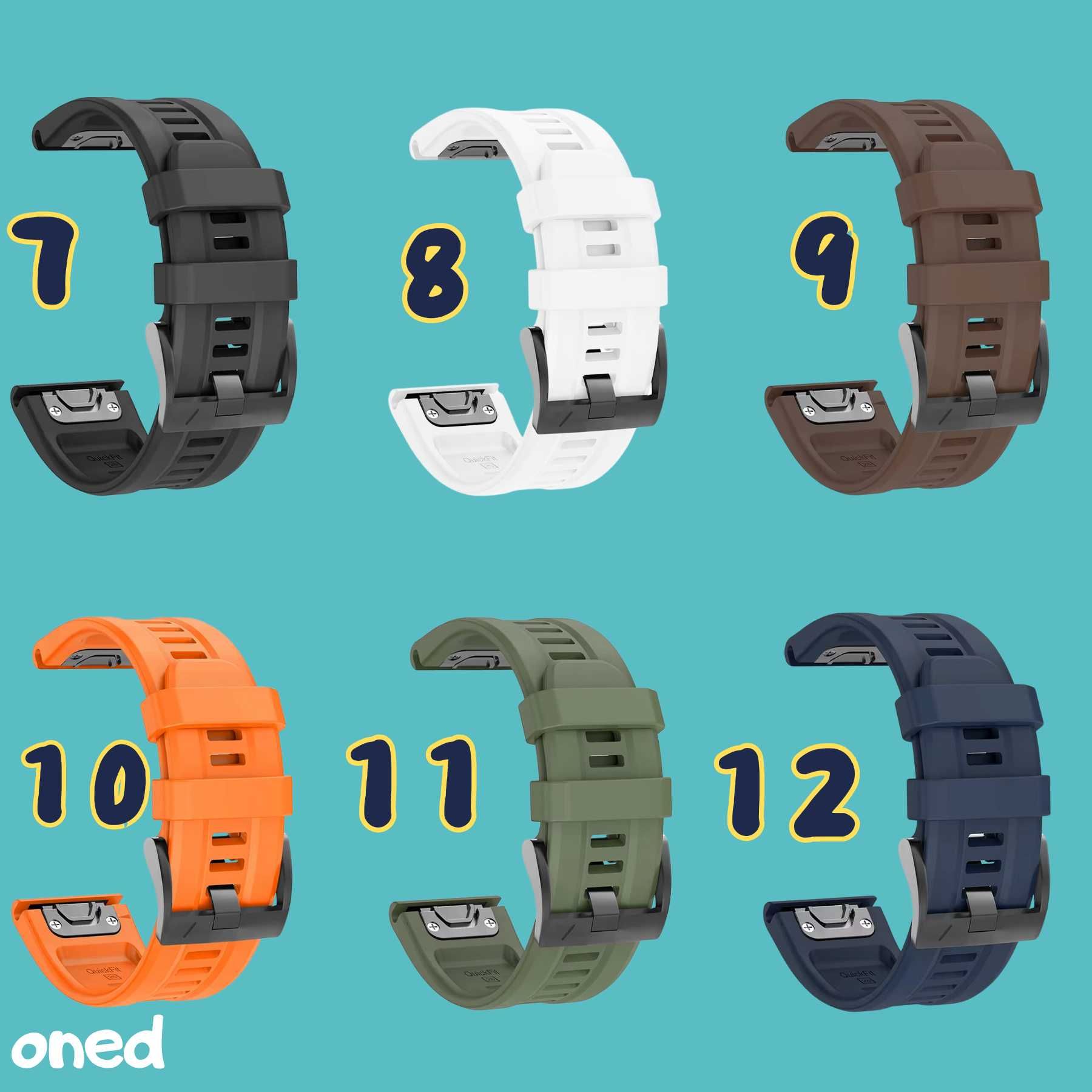Силіконовий ремінець ремешок для годинника Garmin ( гармін )