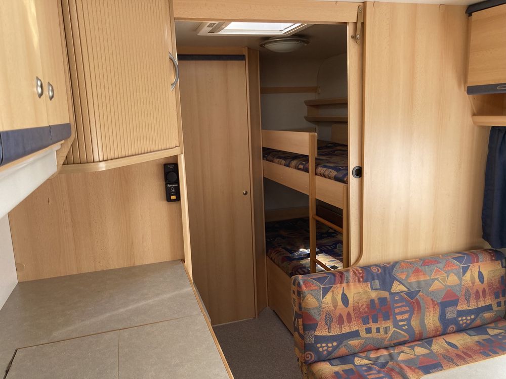 Wynajem przyczepa kempingowa Chałupy 5,5 Albatros Hel campnig kamper