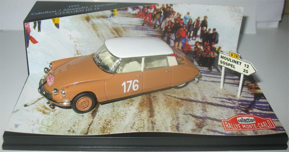 Vitesse - Citroen ID19 - Vencedor Monte Carlo 1959 - Paul Coltelloni