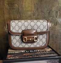 Мини сумка GUCCI Гуччи Gucci Horsebit 1955 кросс боди гучи