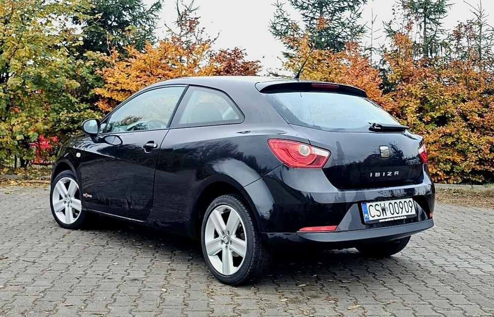 Seat Ibiza 1.4 Benzyna 85KM 2009r Niski przebieg !!!