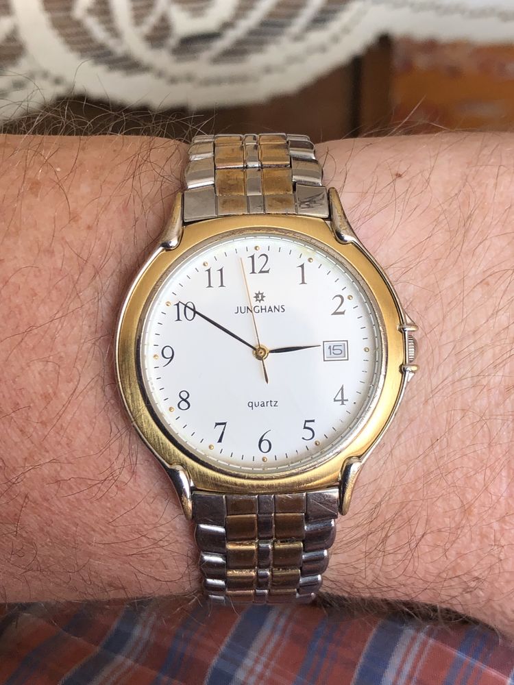 Zegarek Junghans quartz. Zadbany