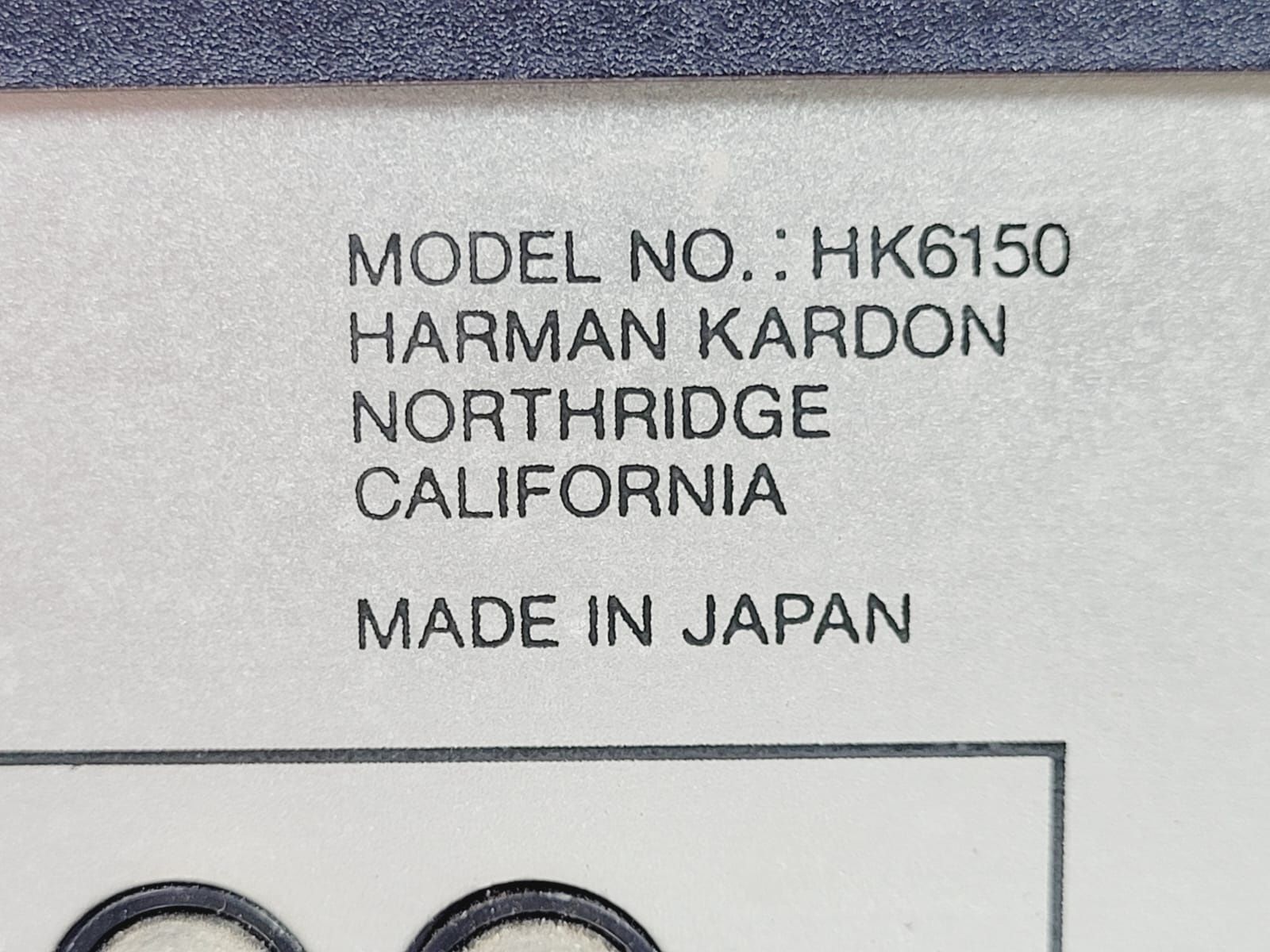 Hk 6150 Harman Kardon wzmacniacz Japan niski