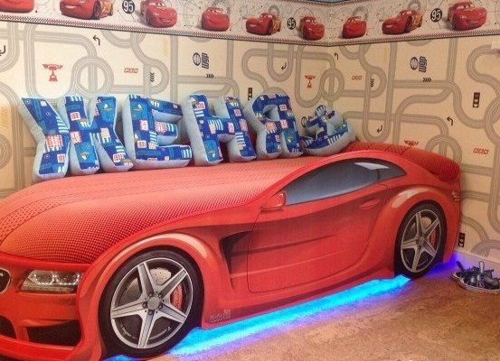 Диван кровать Машина Ліжко+Матрас ортопедичний (Доставка безкоштовна)
