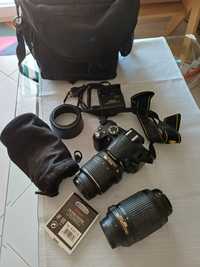 Máquina fotográfica Nikon D 3000