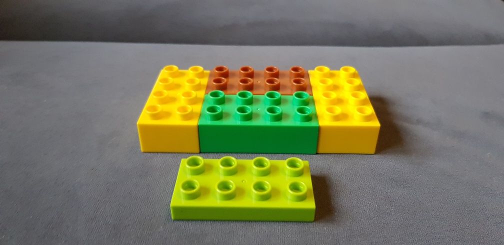 5sztuk klocków lego duplo zestaw