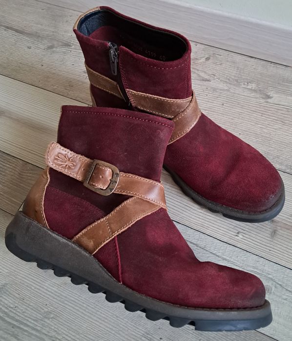 Чоботи шкіряні Fly London (р.40) Португалія