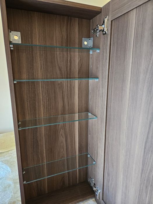 Armário de casa de banho ikea gordmorgon Nogueira 16684