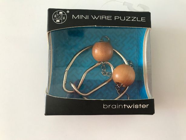 Miniatura Wire Puzzle quebra-cabeças