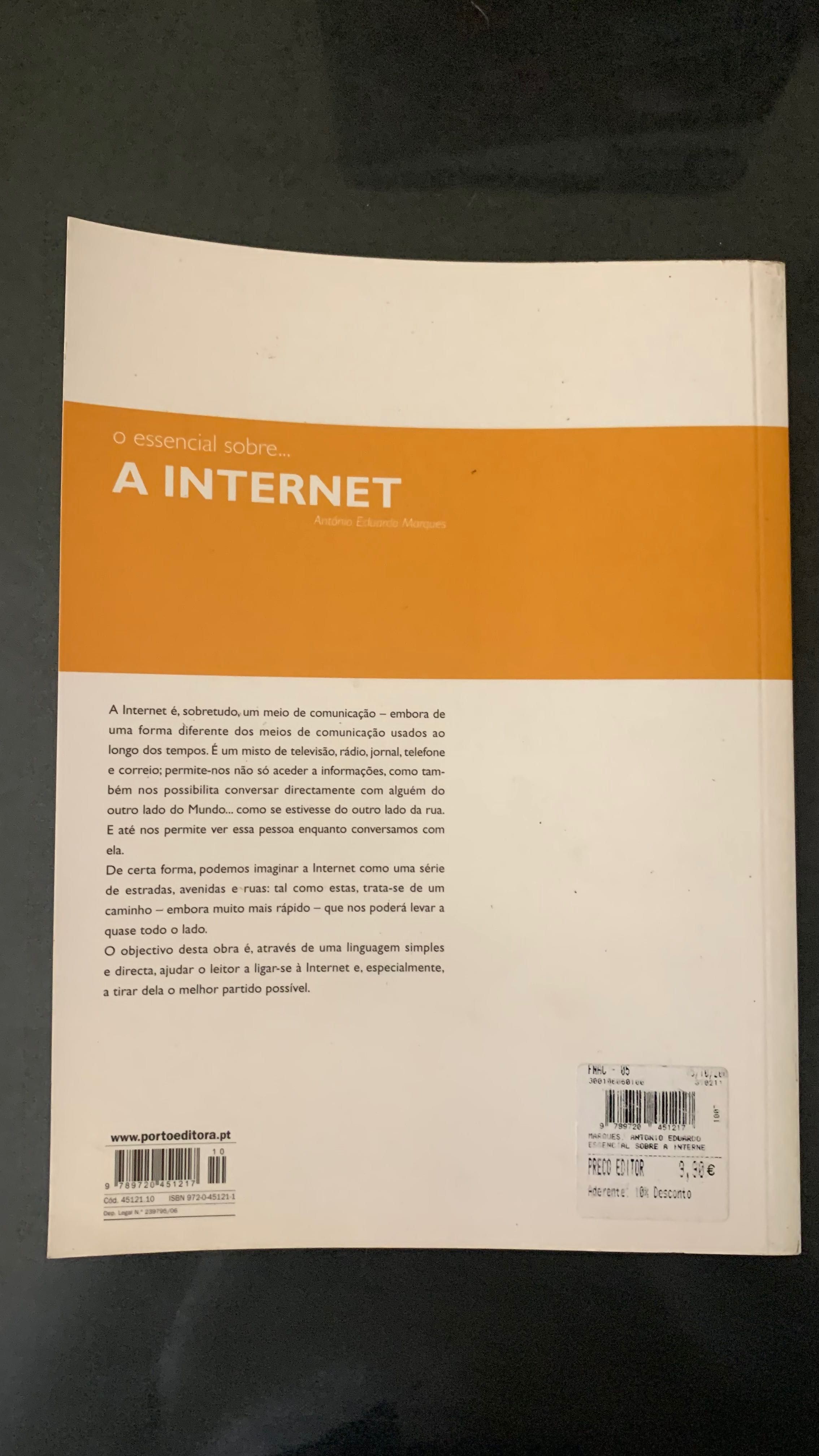 Livro “O básico sobre… A internet” de António Eduardo Marques