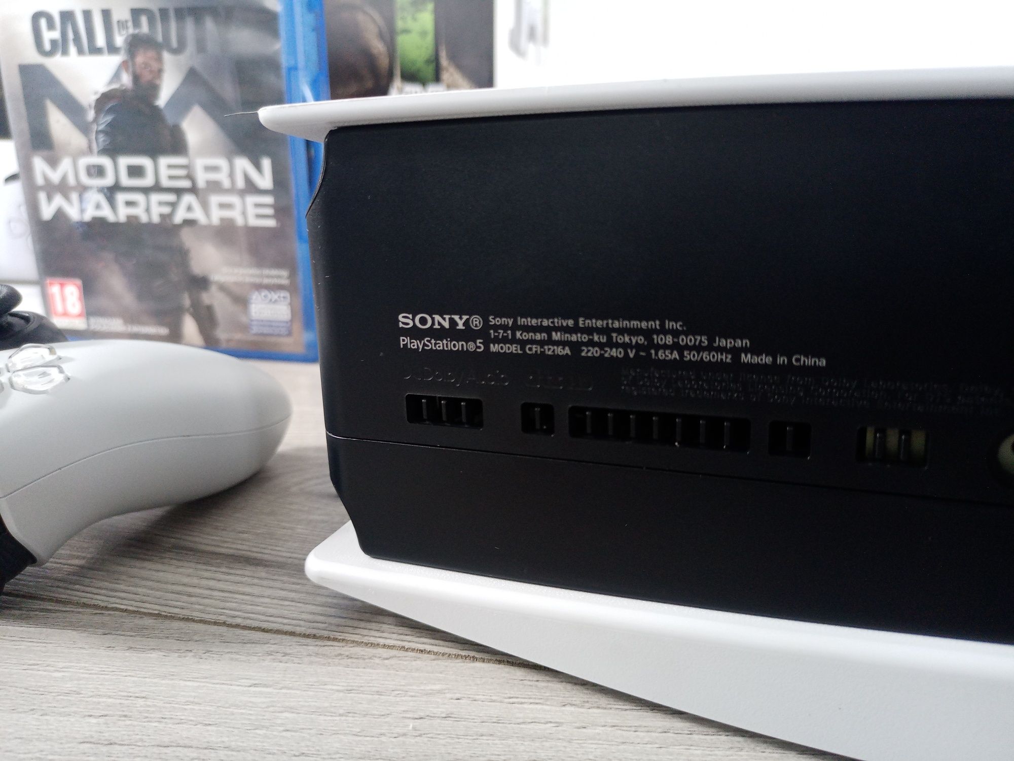 Ps5 Napęd 1216A Gra Gwar. Stan Sklepowy Playstation5 Komplet