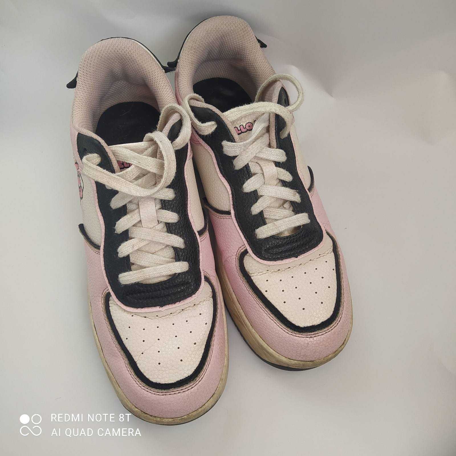 Кроссовки кеды Bershka Hello Kitty р. 38 по стельке 24,5 см