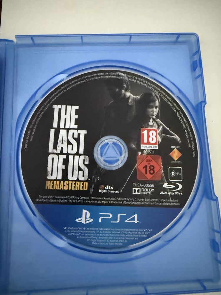 Jogo ps4 the last of us remastered