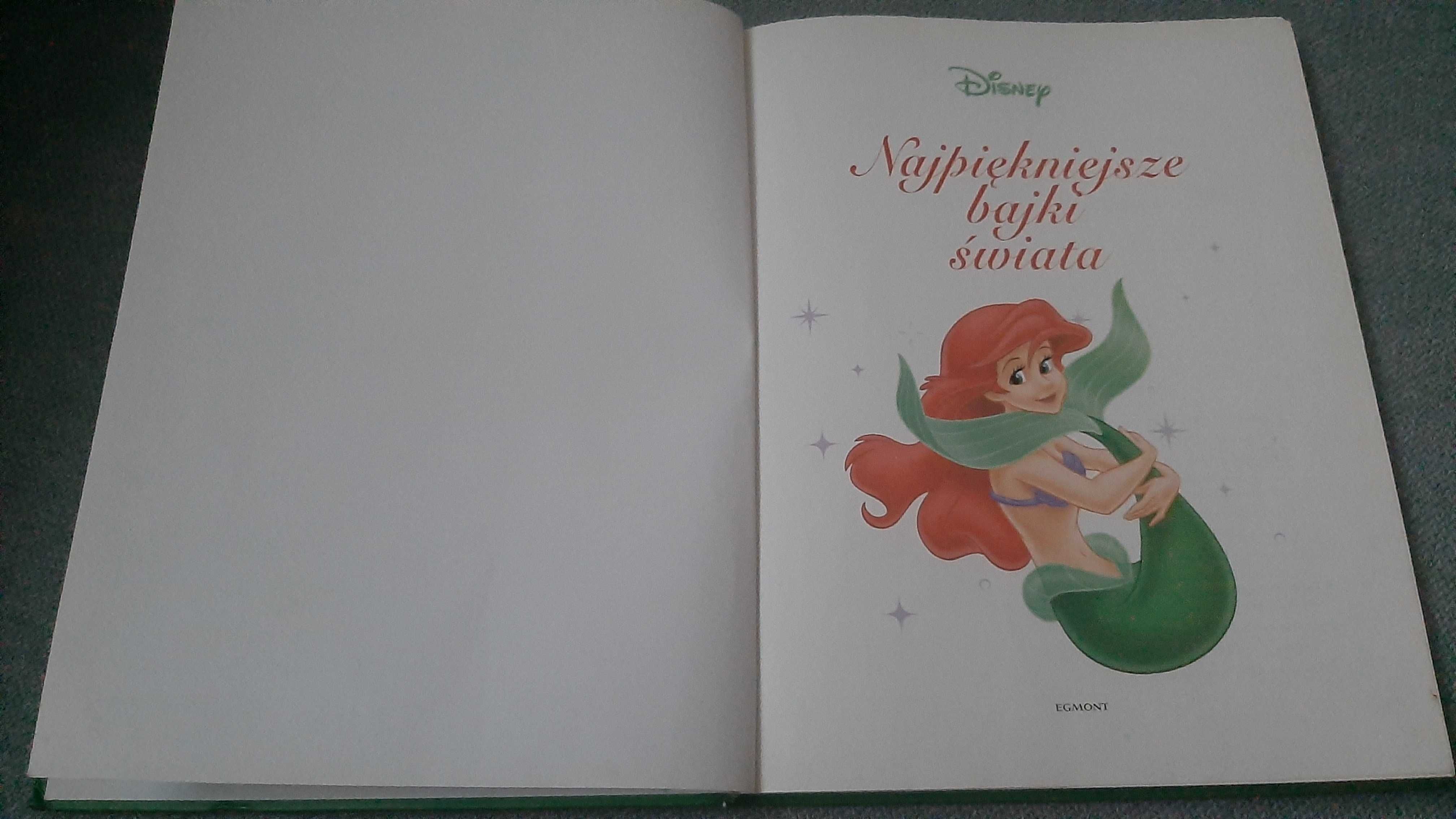 Disney Najpiękniejsze bajki świata Duży zbiór baśni Bajki Disneya