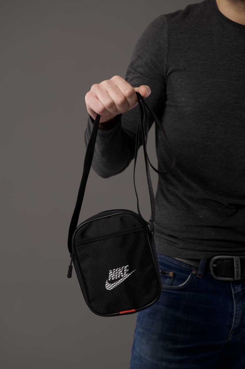 ОПТ 150 грн, Мужская, спортивная, барсетка, черная, сумка, Найк Nike
