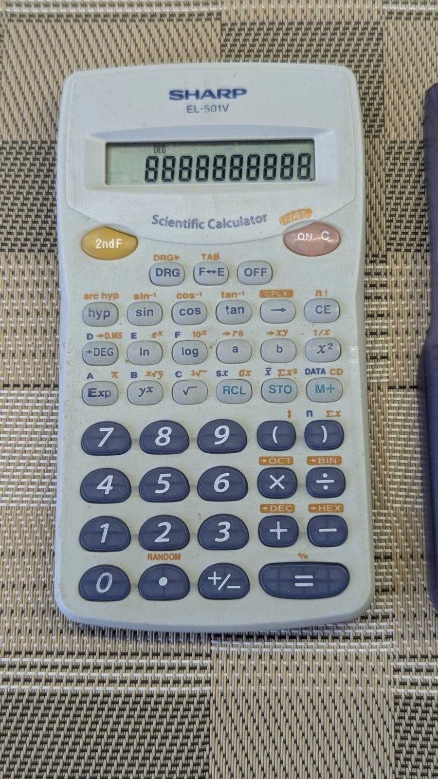 Научный калькулятор Sharp El-501v Scientific Calculator