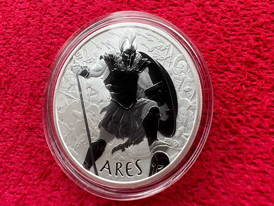 2023 Арес Боги Олімпу Тувалу Perth mint Бог