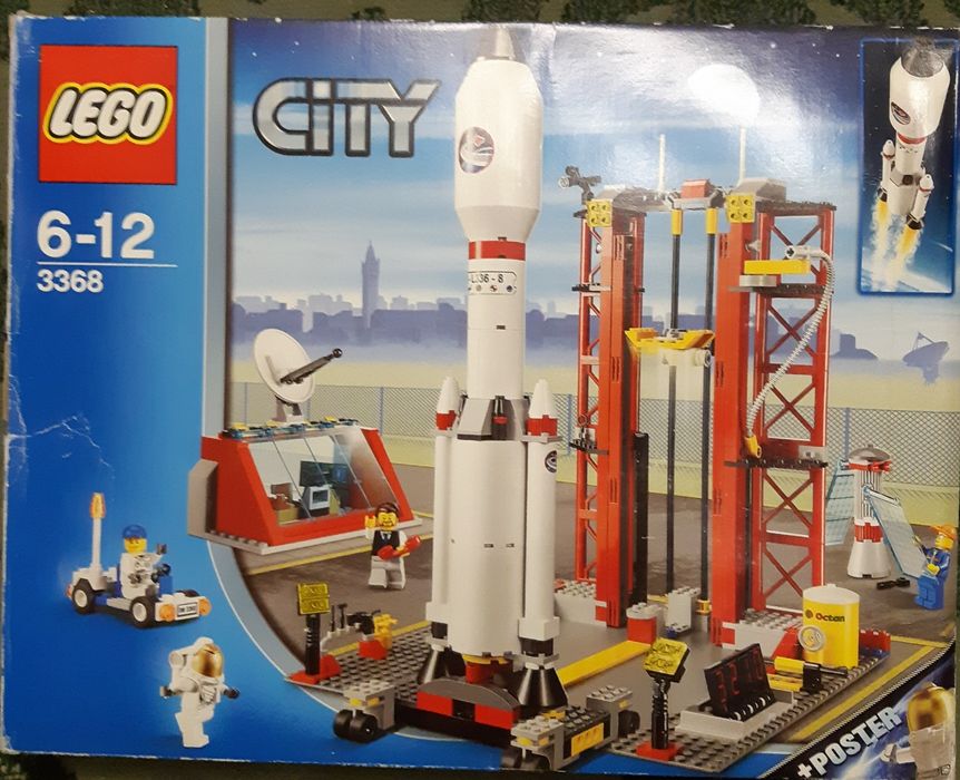 Лего  CITY оригинал космодром3368 6-12лет