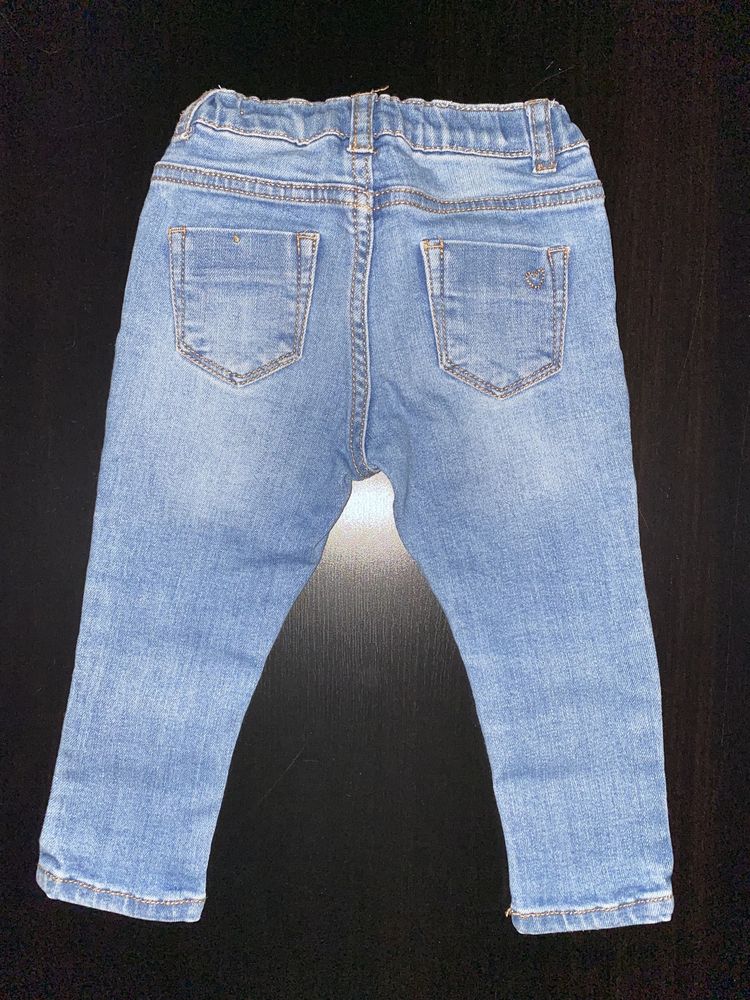 ZARA Baby - spodnie jeansy - rozmiar 80