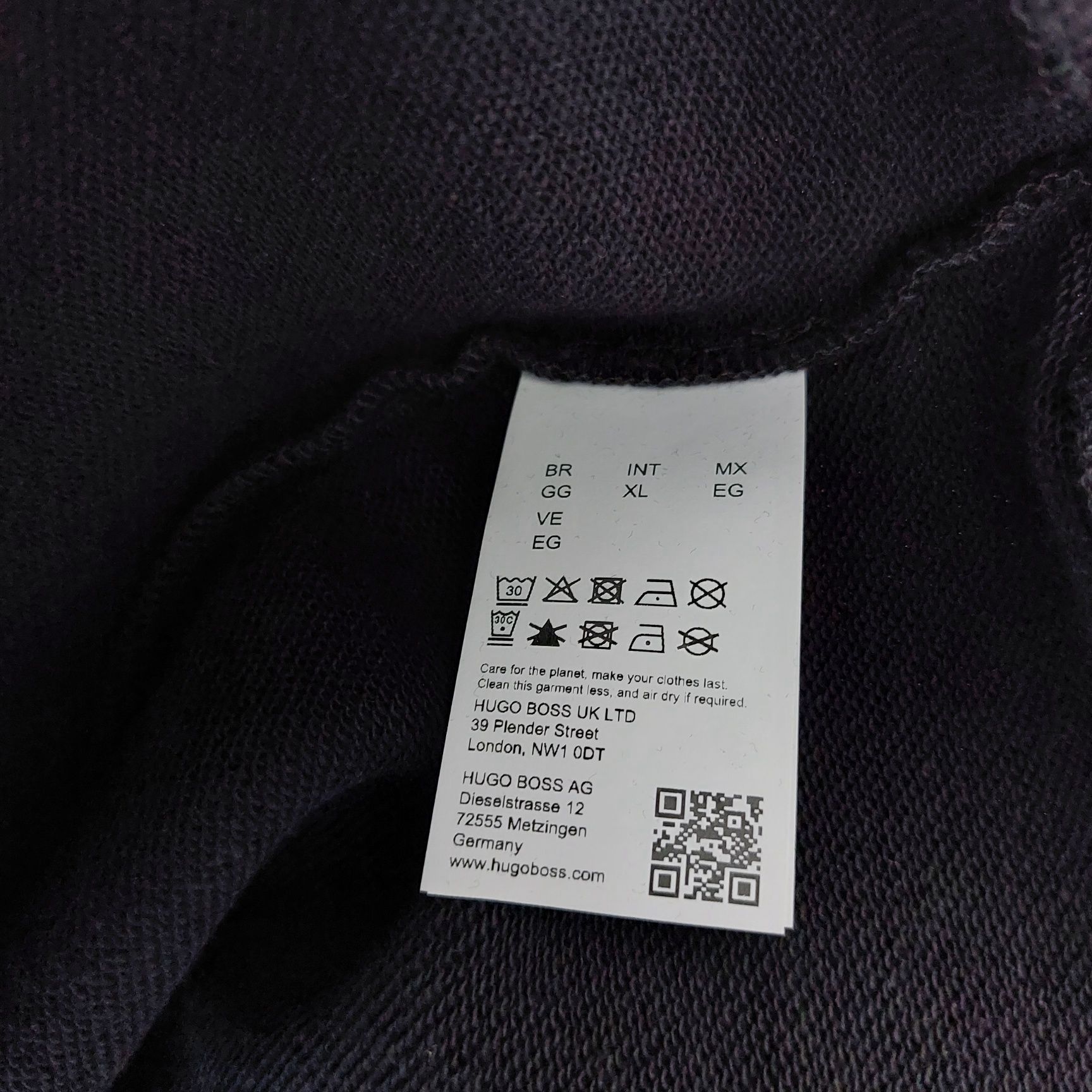 Hugo Boss nowa bluza męska gruba r. XL duża