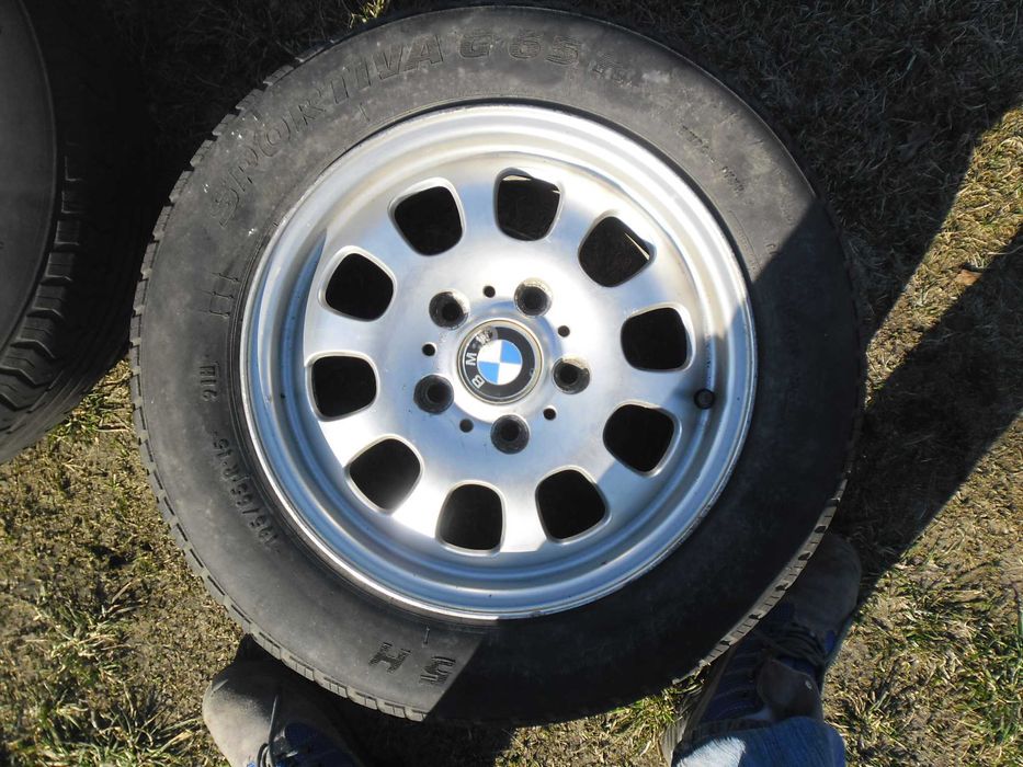 4× Felga aluminiowa BMW OE 46 styling 6.5" x 15" 5x120 ET 42