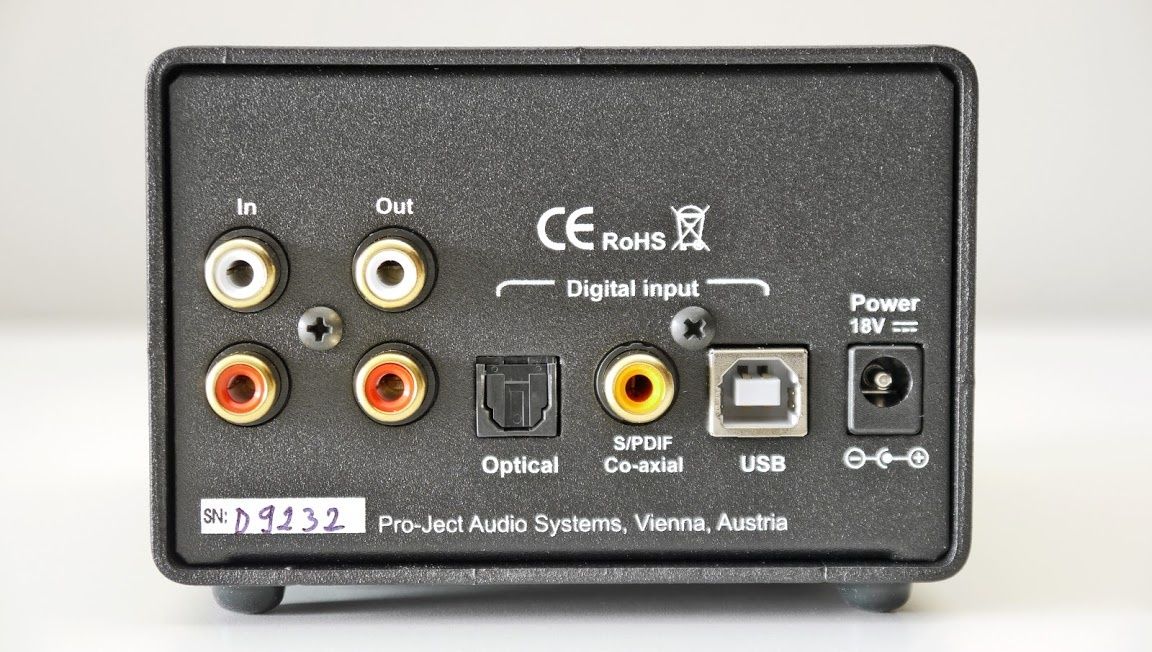 Wzmacniacz słuchawkowy Project head box DS dac