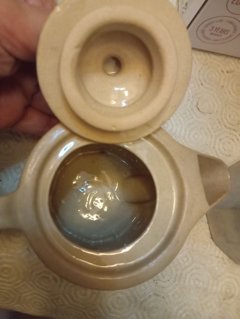 Chaleira de porcelana