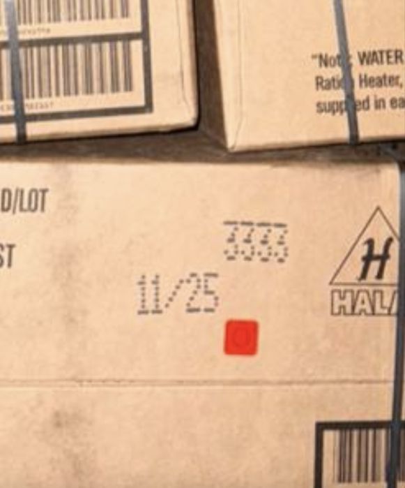 MRE HALAL сухпай мре халяль