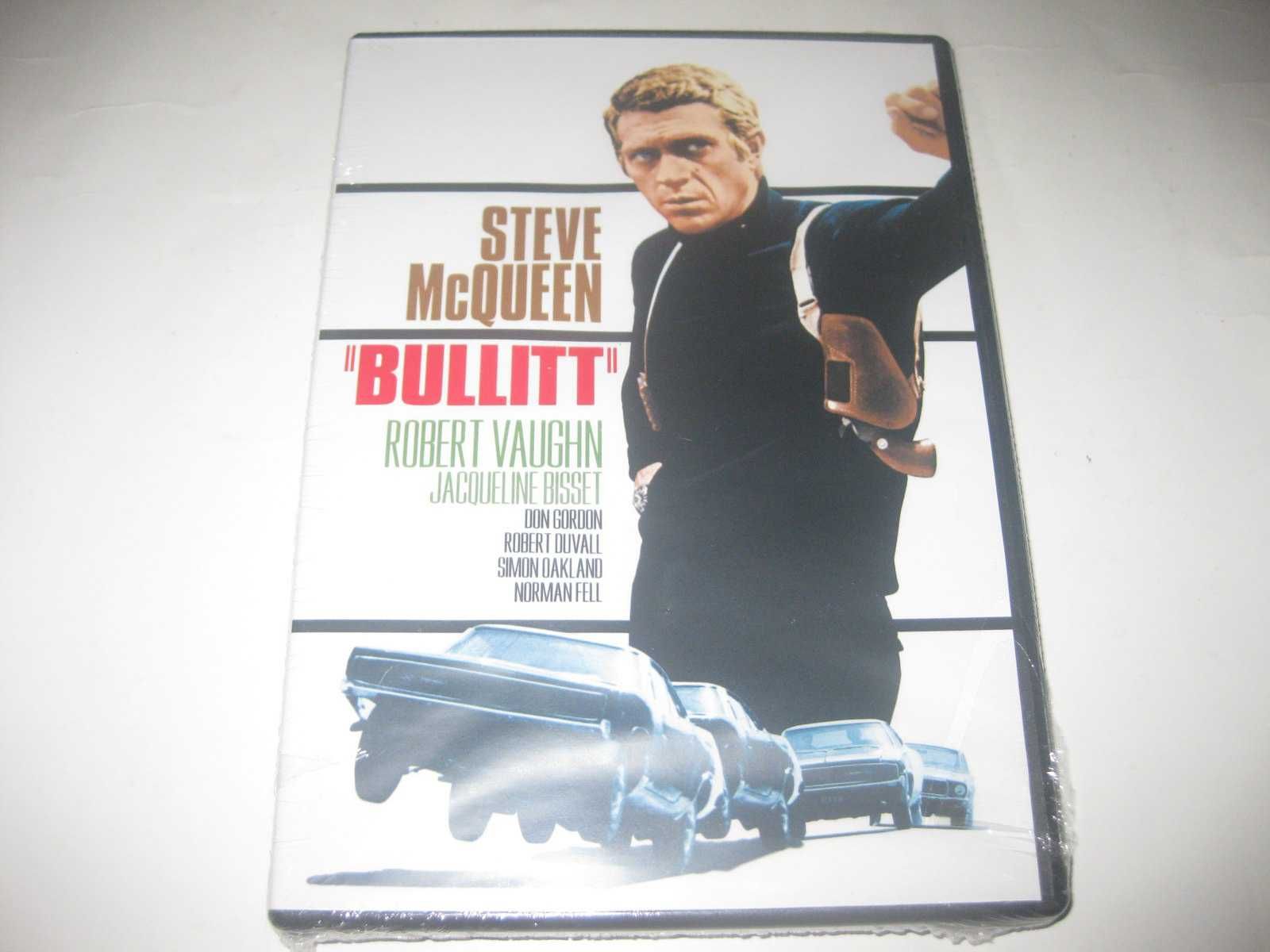 DVD "Bullitt" com Steve McQueen/Selado/Raríssimo!