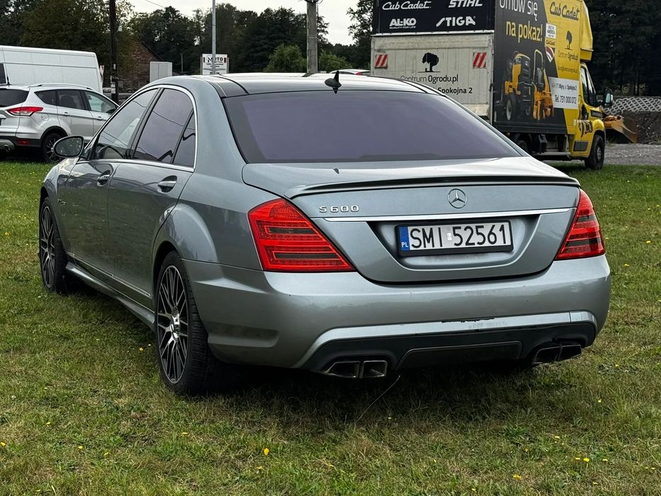 Mercedes-Benz Klasa S S600L V12 FV23% NightVision panorama