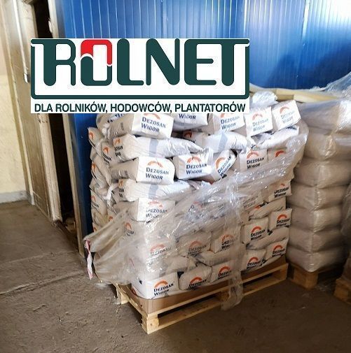 Dezosan Wigor Oryginalny sucha dezynfekcja pomieszczeń OBORY 500kg