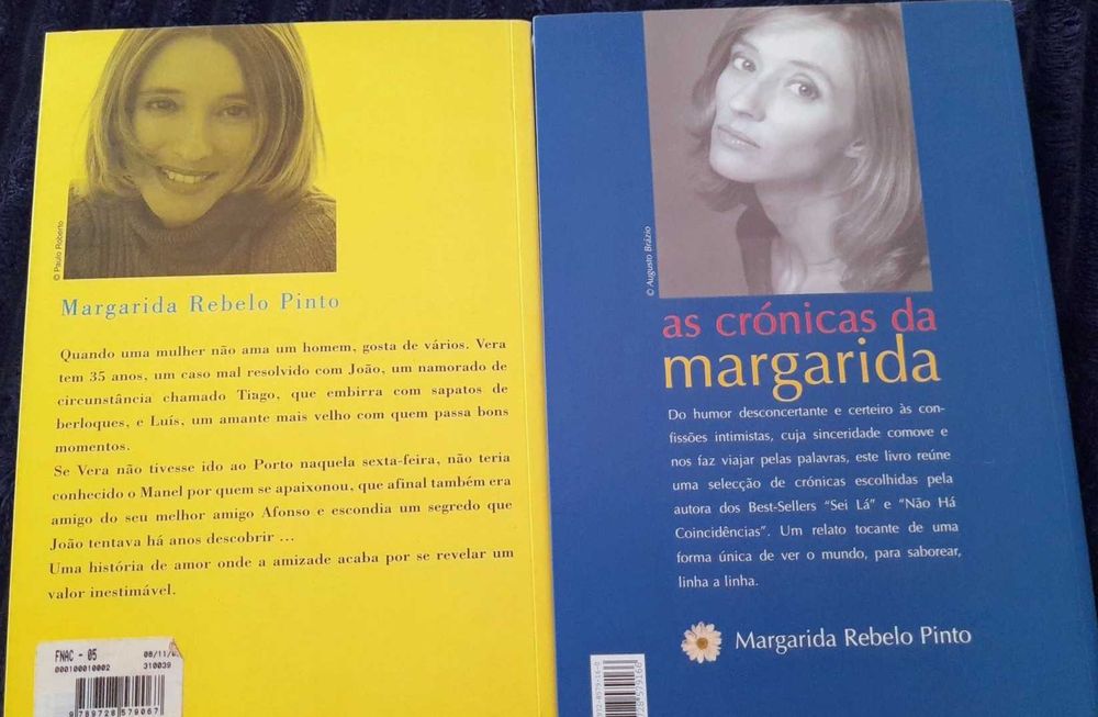 2 Livros Best - Sellers de Margarida Rebelo Pinto