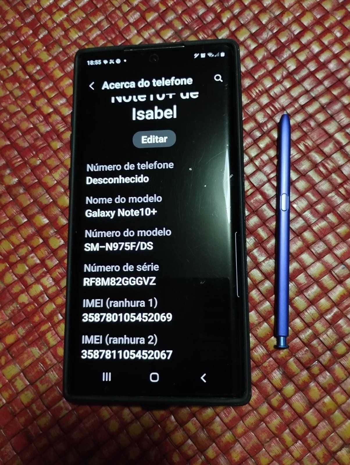 Telemóvel Samsung Galaxy NOTE 10 + PLUS DUAL SIM [6.8" - 12GB - 256GB]