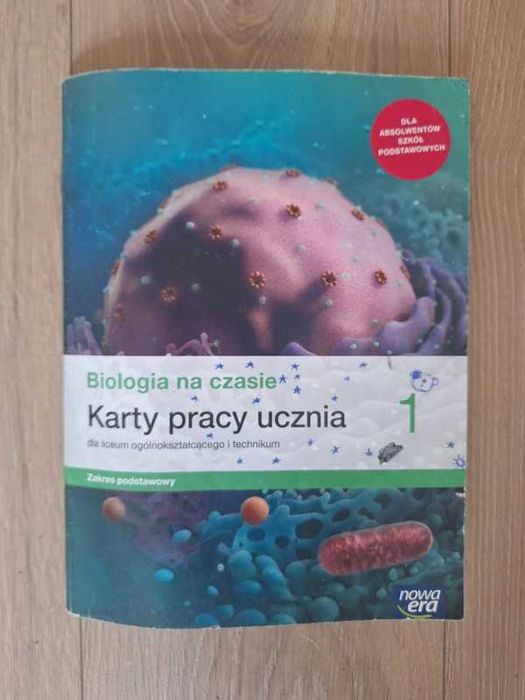 Biologia na czasie, karty pracy kl.I