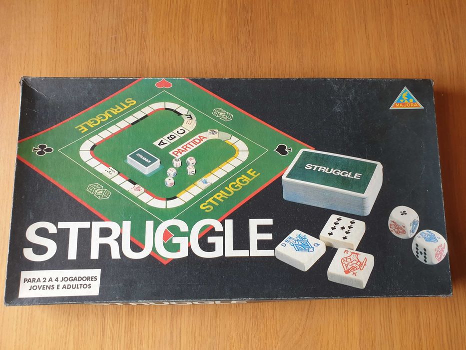 Jogo de Tabuleiro • Struggle • Majora • 1982