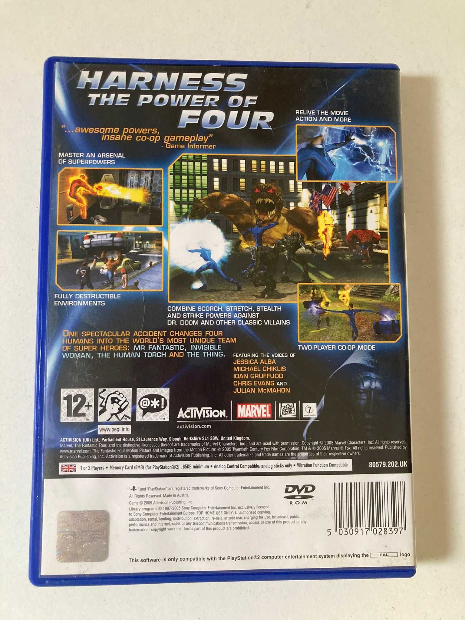 PS2 - Fantastic Four
