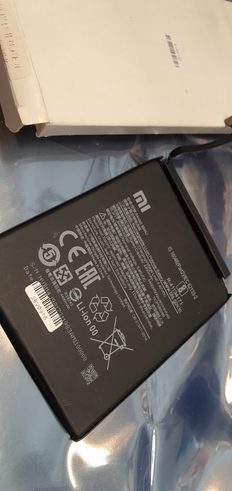 Bateria redmi note 8 pro BM4J wymiana W-wa serwis Tamka 22/24