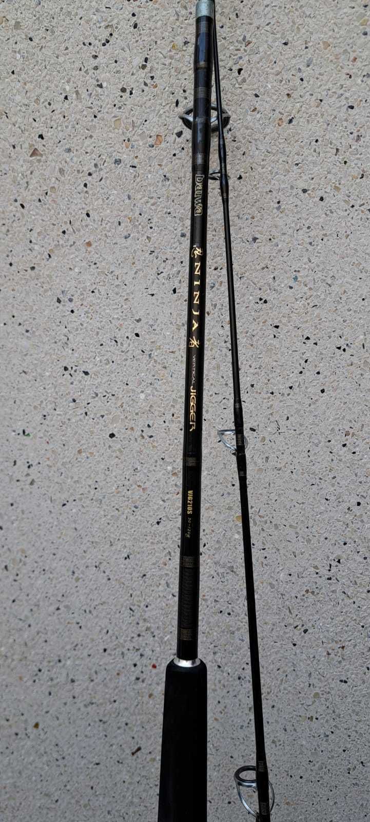 cana pesca jigging 2.20m nova