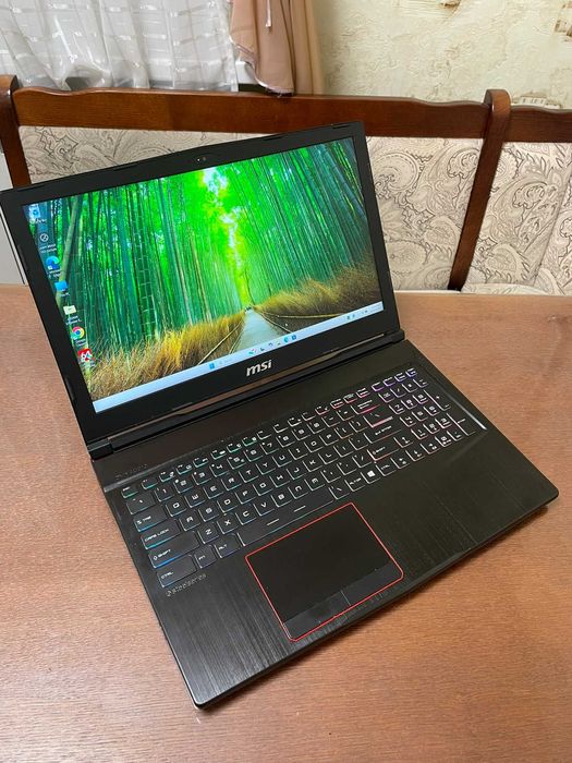 Ноутбук 15" FHD MSI GE63 Raider 8RE (i7-8750H/16/SSD512+2Tb/GTX1060)