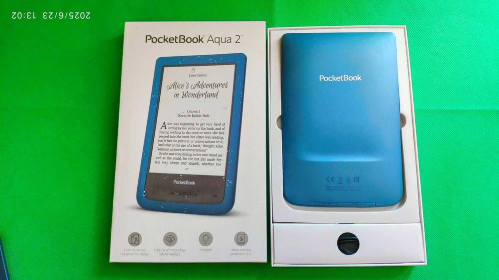 Электронная книга PocketBook 641 Aqua 2 Подсветка + Fb2