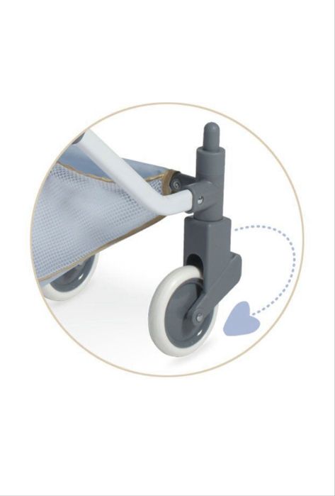 Іграшковий візочок для ляльки DeCuevas Carol