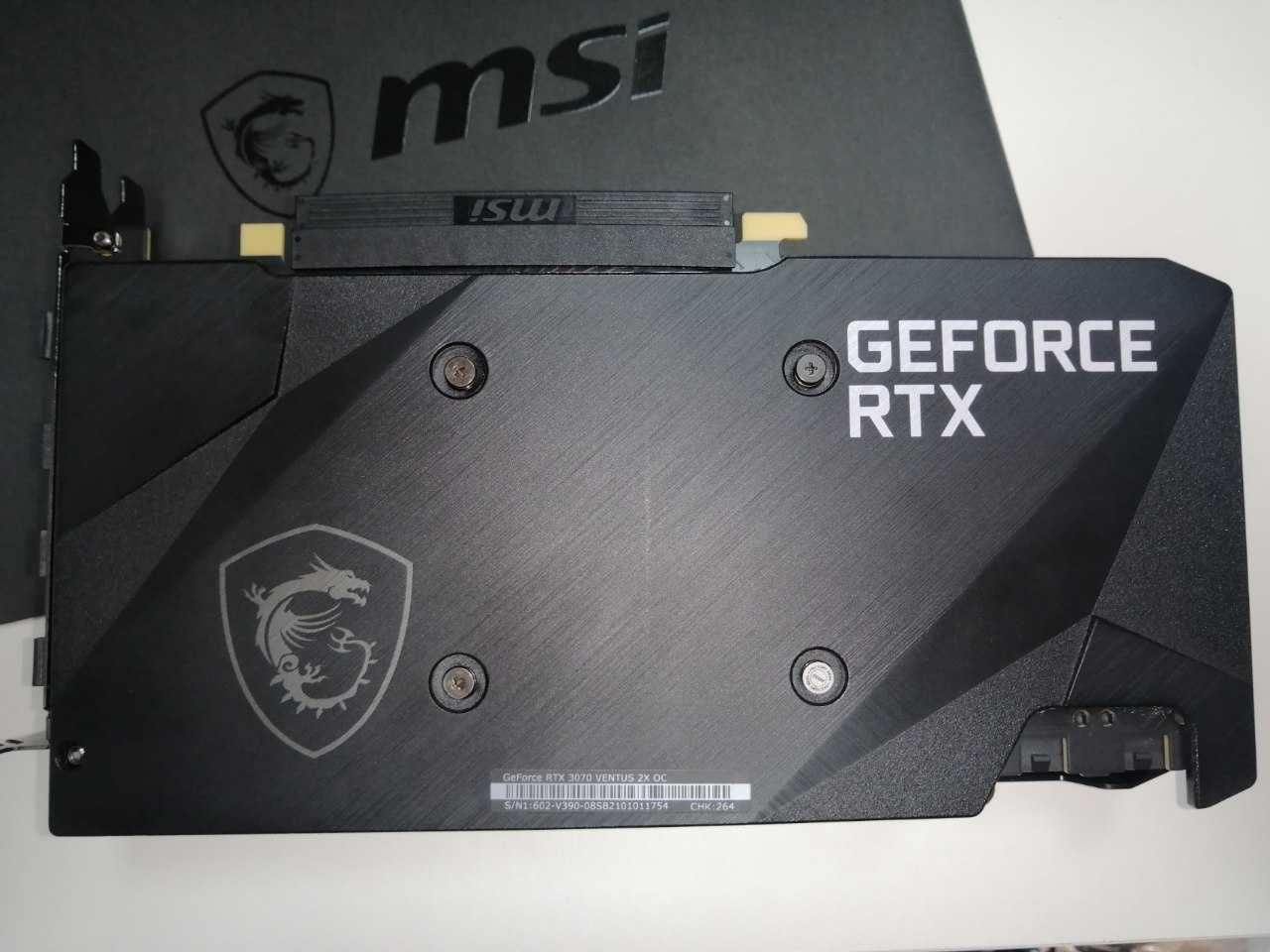 Терміновий продаж! Відеокарта MSI RTX 3070 VENTUS 2X 8G Гарантія 6 міс