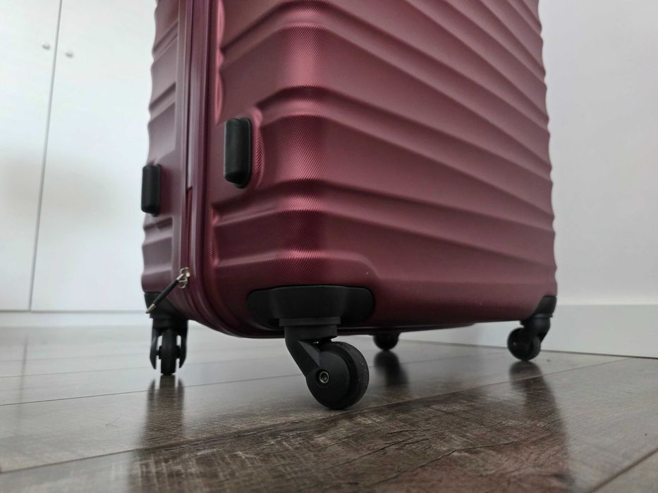 WITTCHEN Walizka duża 56-3A-313-31 Bordowa
