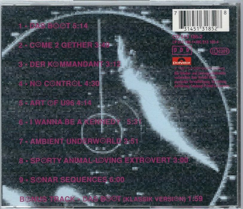 CD U96 - Das Boot (1992) (Polydor)