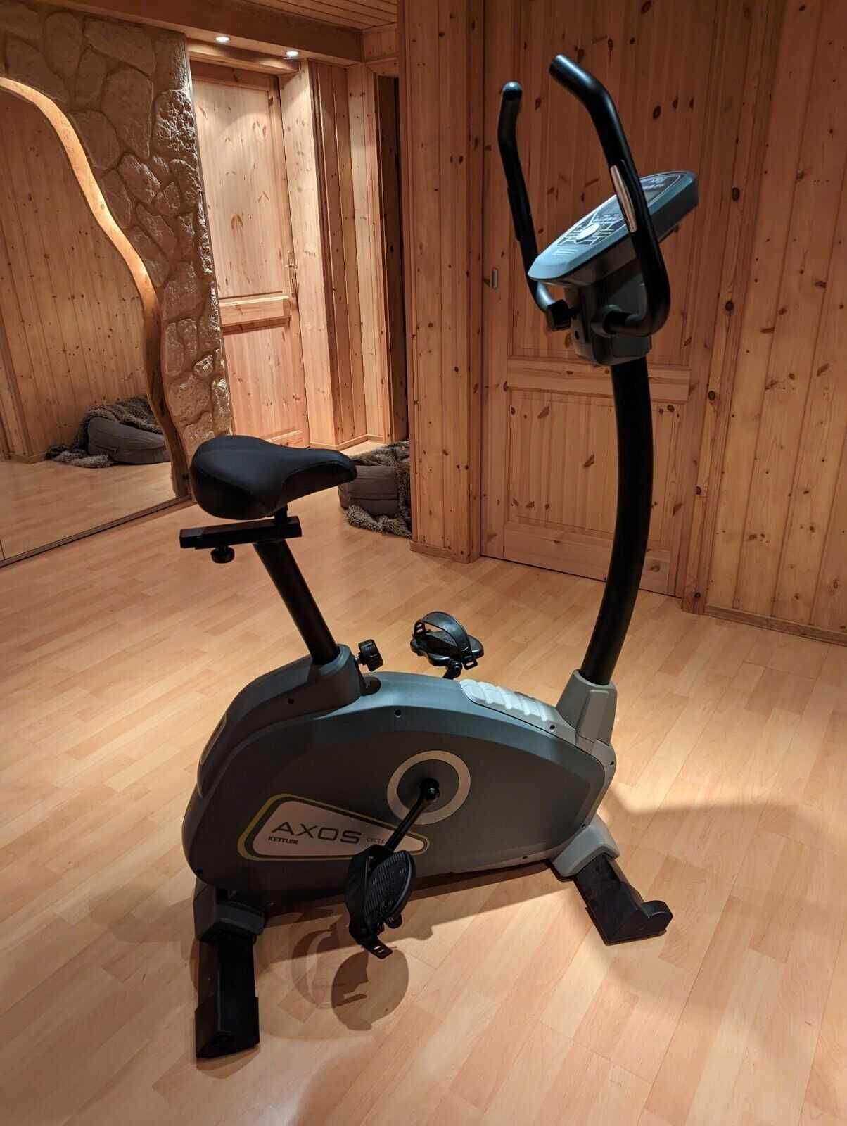 Rower ERGOMETR treningowy Kettler Axos Cycle P Programy na prąd 220v